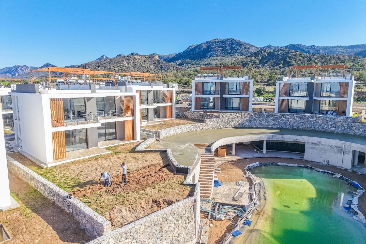 Capiton Construction: Esentepe, Visualisierung des Bauträgers