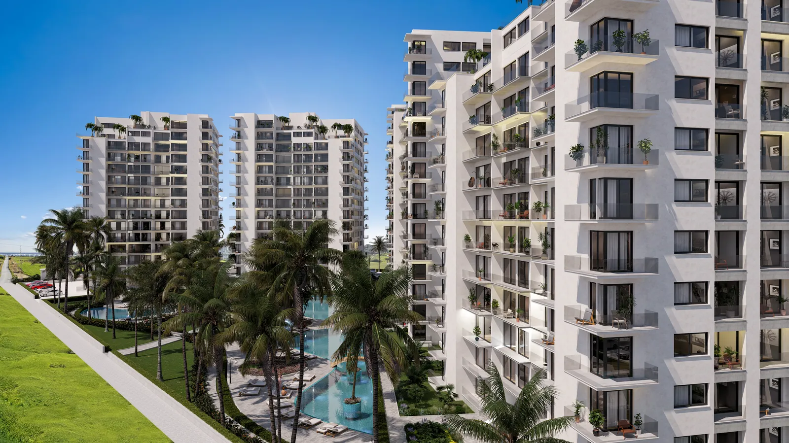 Capiton Construction: İskele, Visualisierung des Bauträgers