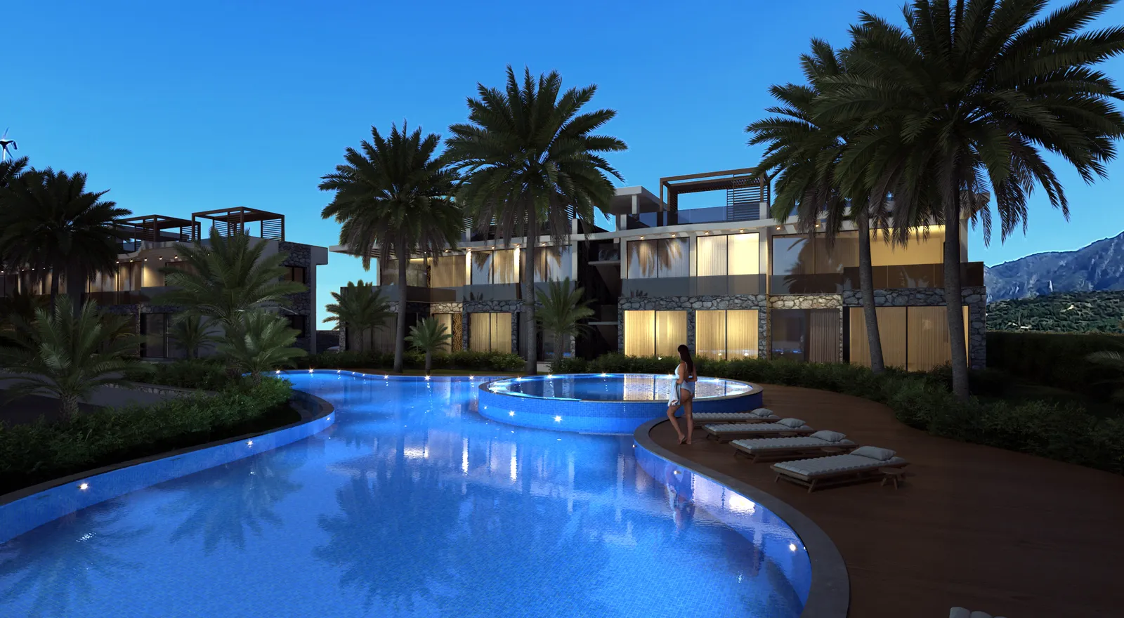 Kayım Group: Aelita - Garden Resort, Visualisierung des Bauträgers