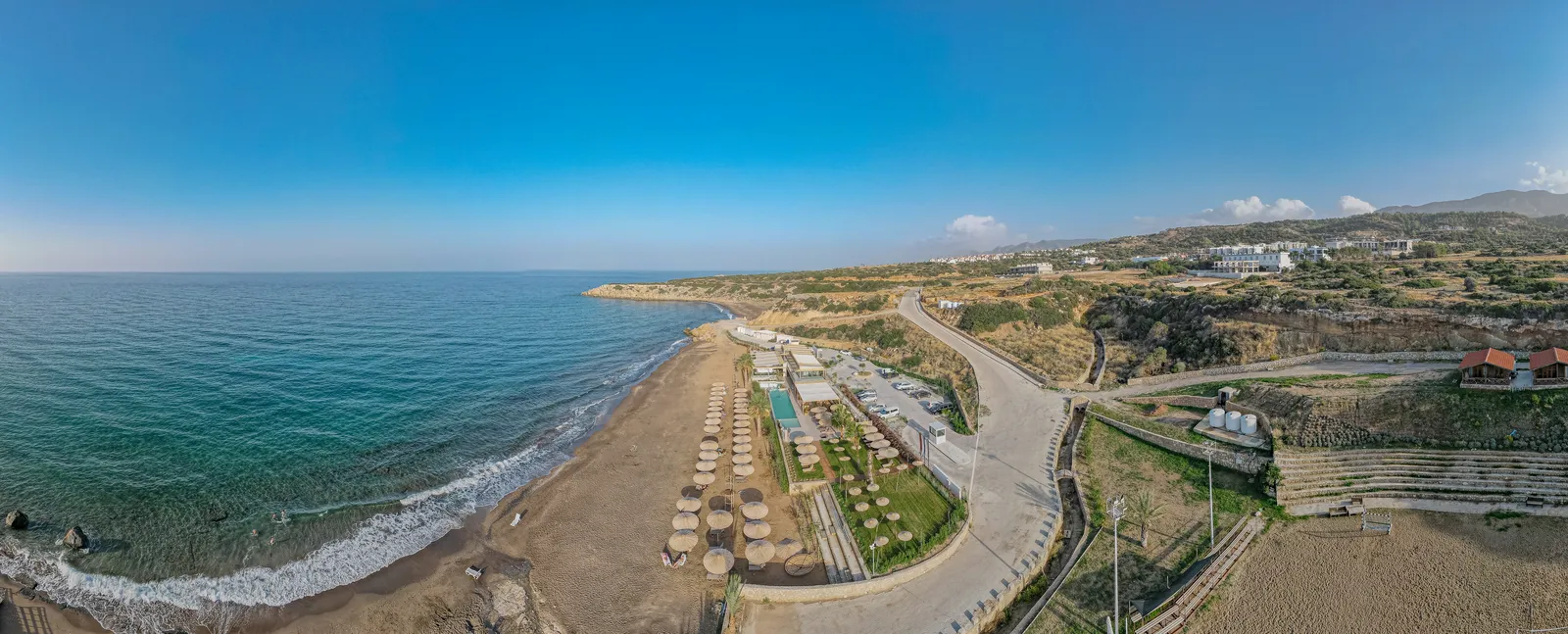 Hilltown Beach Bar, Visualisierung des Bauträgers Toros Invest